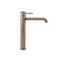 ΜΠΑΤΑΡΙΑ ΝΙΠΤΗΡΑ BRONZE ΟΡΕΙΧΑΛΚΙΝΗ ΥΨΗΛΗ RETRO MODEA ETNA MINIMAL BRUSHED BRONZE